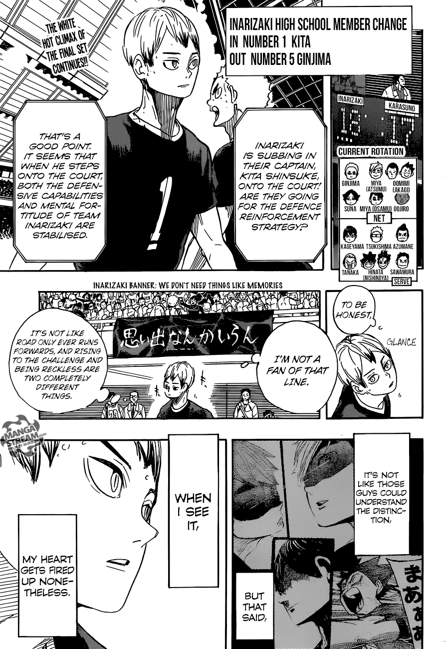 Haikyuu!!, Chapter 283 image 01